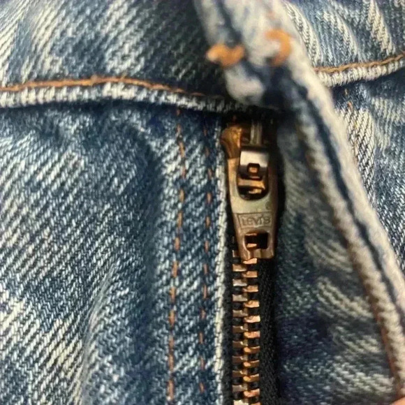 Levi’s 550 Vintage Orange Tab Stonewashed Jeans Made In USA 1960s 31X30 - Picture 2 of 11